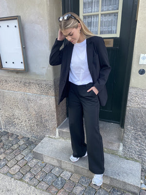Lisa Brede Bukser - Svart