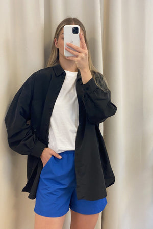 Chrilina Oversized Shirt - Svart