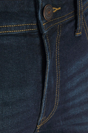 Performance Jeans (Regular) - Dark Blue Denim