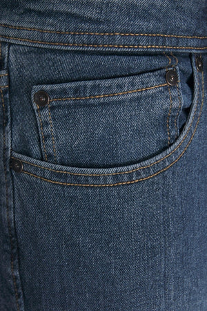 Performance Jeans (Slim) - Medium Blue Denim