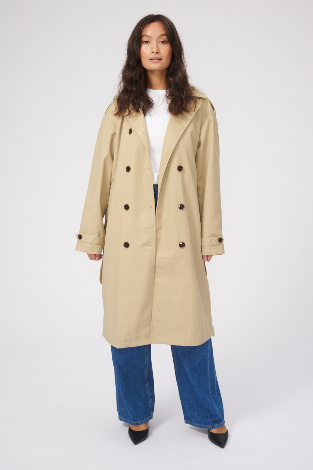 Linea trenchcoat - Sand