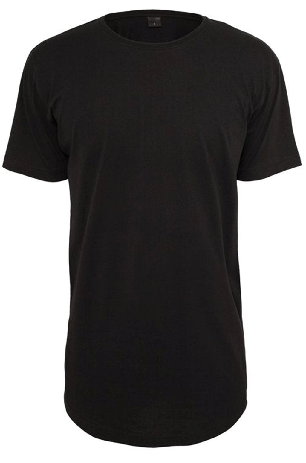 Long T-shirt - Svart