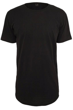 Long T-shirt - Svart