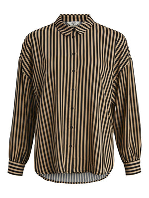 Thyra Langermet Skjorte - Humus