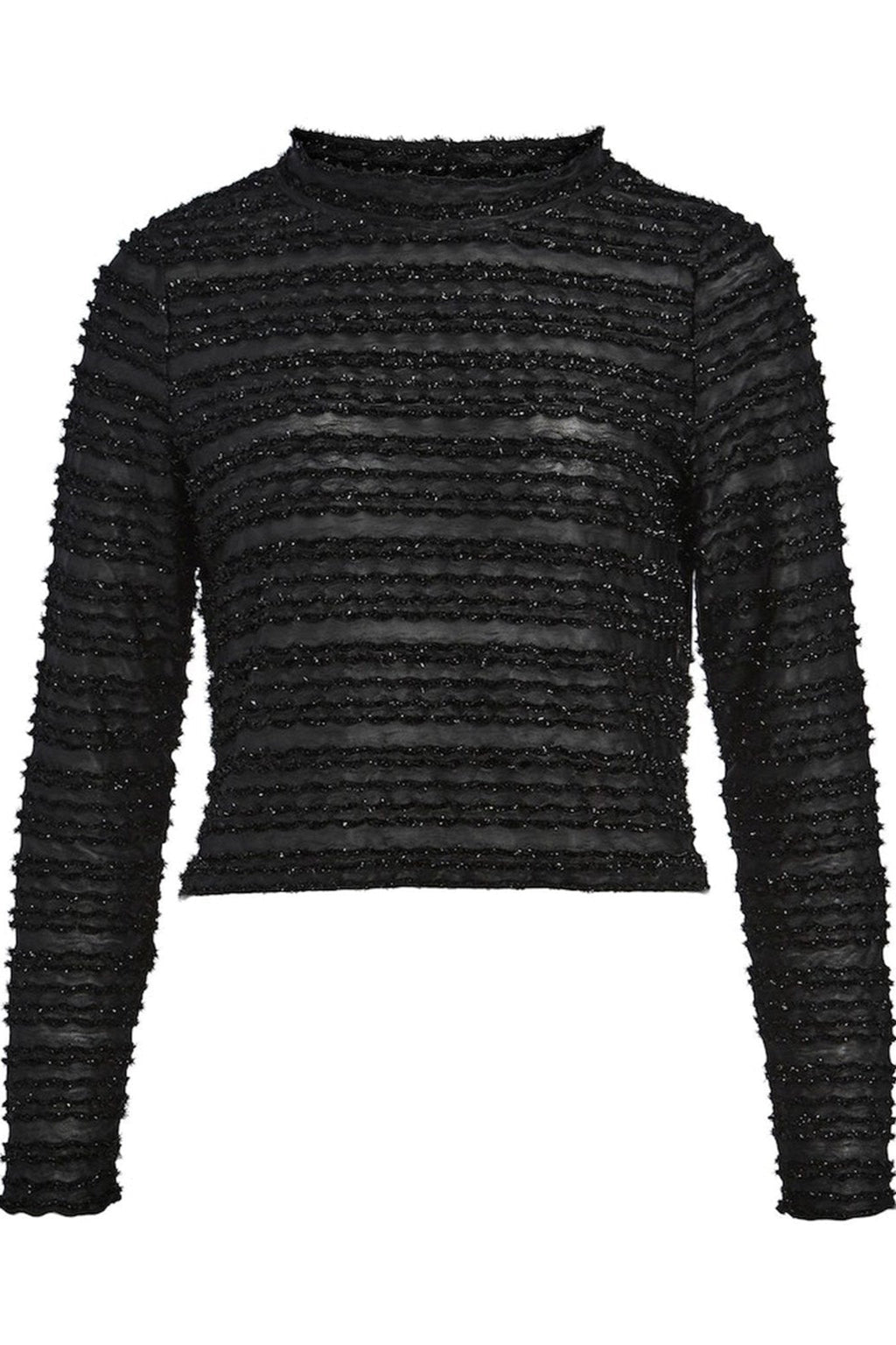 Runa Langermet Bluse - Svart