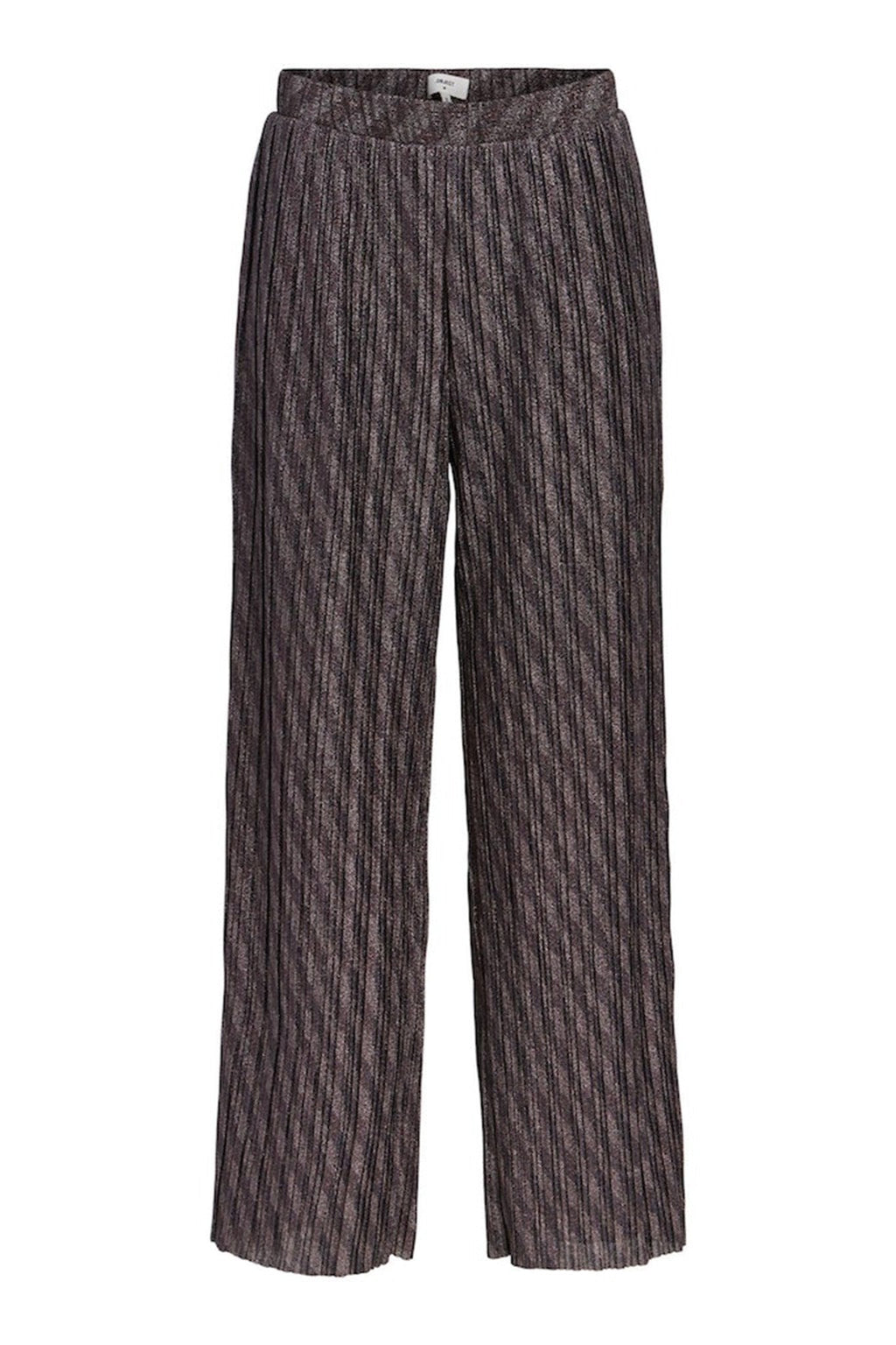 Lux High Waist Bukser - Svart