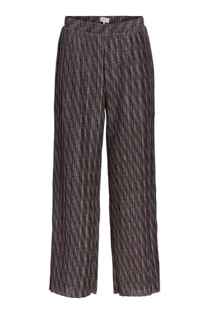 Lux High Waist Bukser - Svart