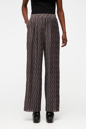 Lux High Waist Bukser - Svart