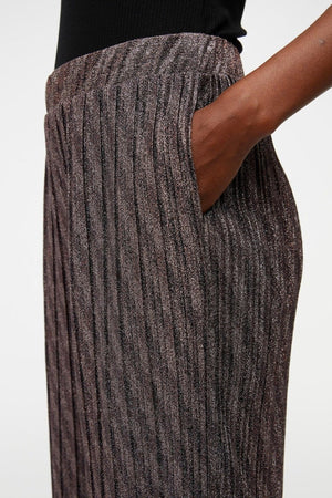 Lux High Waist Bukser - Svart