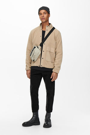 Avi Beam Chino Twill Pants - Svart