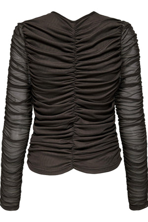 Liv Langermet Bluse - Svart