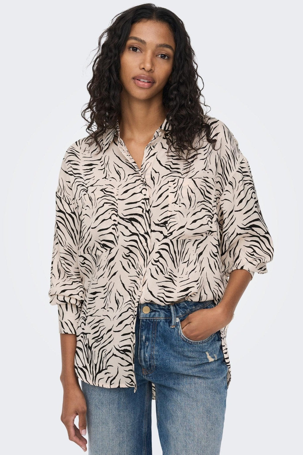 Mille Langermet Skjorte - Tofu