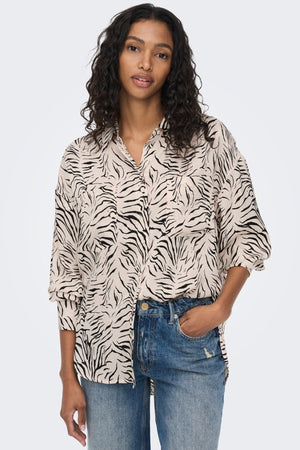 Mille Langermet Skjorte - Tofu