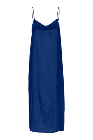 Mille Midi Kjole - Sodalite Blue