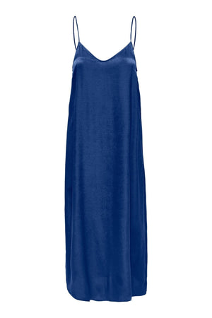Mille Midi Kjole - Sodalite Blue