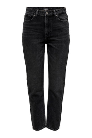 Emily High Waist Jeans - Svart Denim