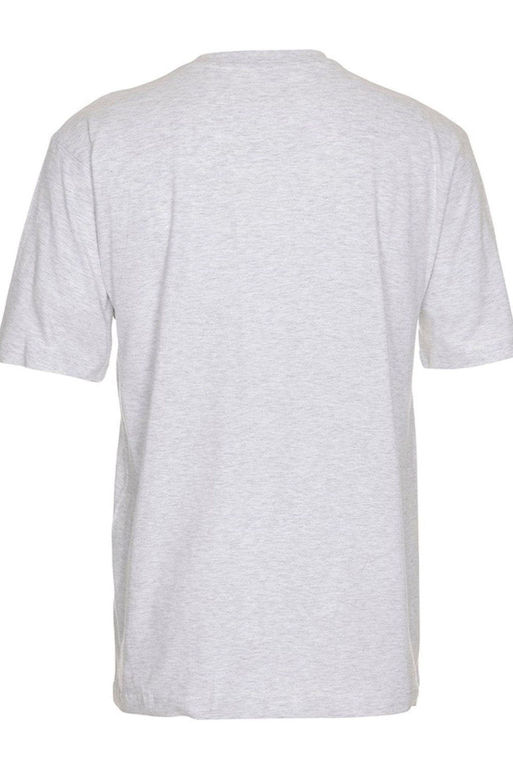 Oversized T-shirt - Lys Grå Melange