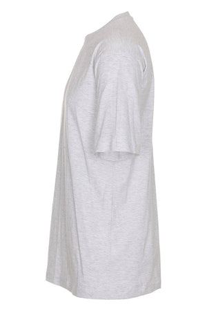 Oversized T-shirt - Lys Grå Melange