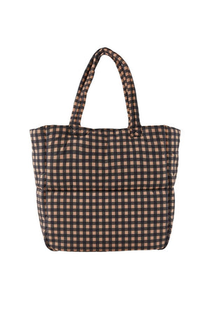 Fulla Padded Shopper Taske - Iced Coffee