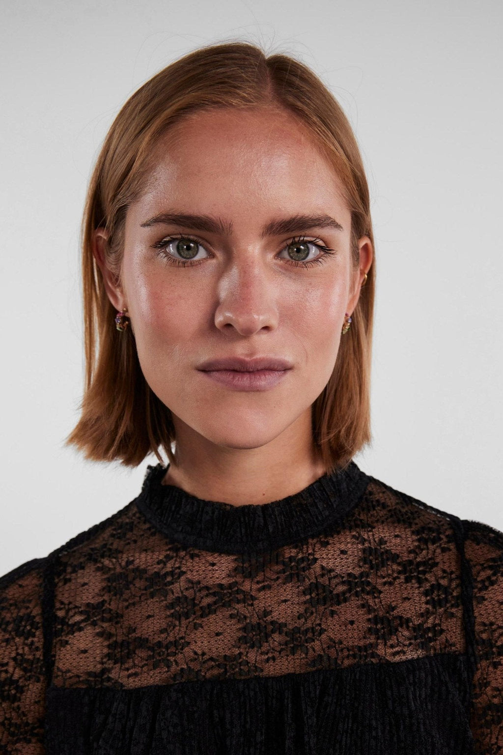 May Lace Maxi Kjole - Svart