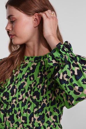 Meline Bluse - Grass Green