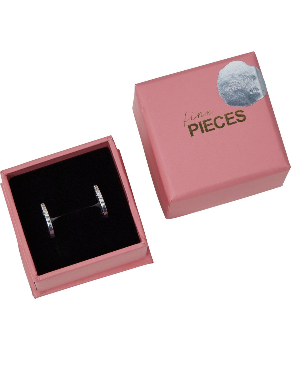 Mini Hoop Øredobber - Sølv