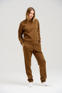 Basic Sweatpants - Brun