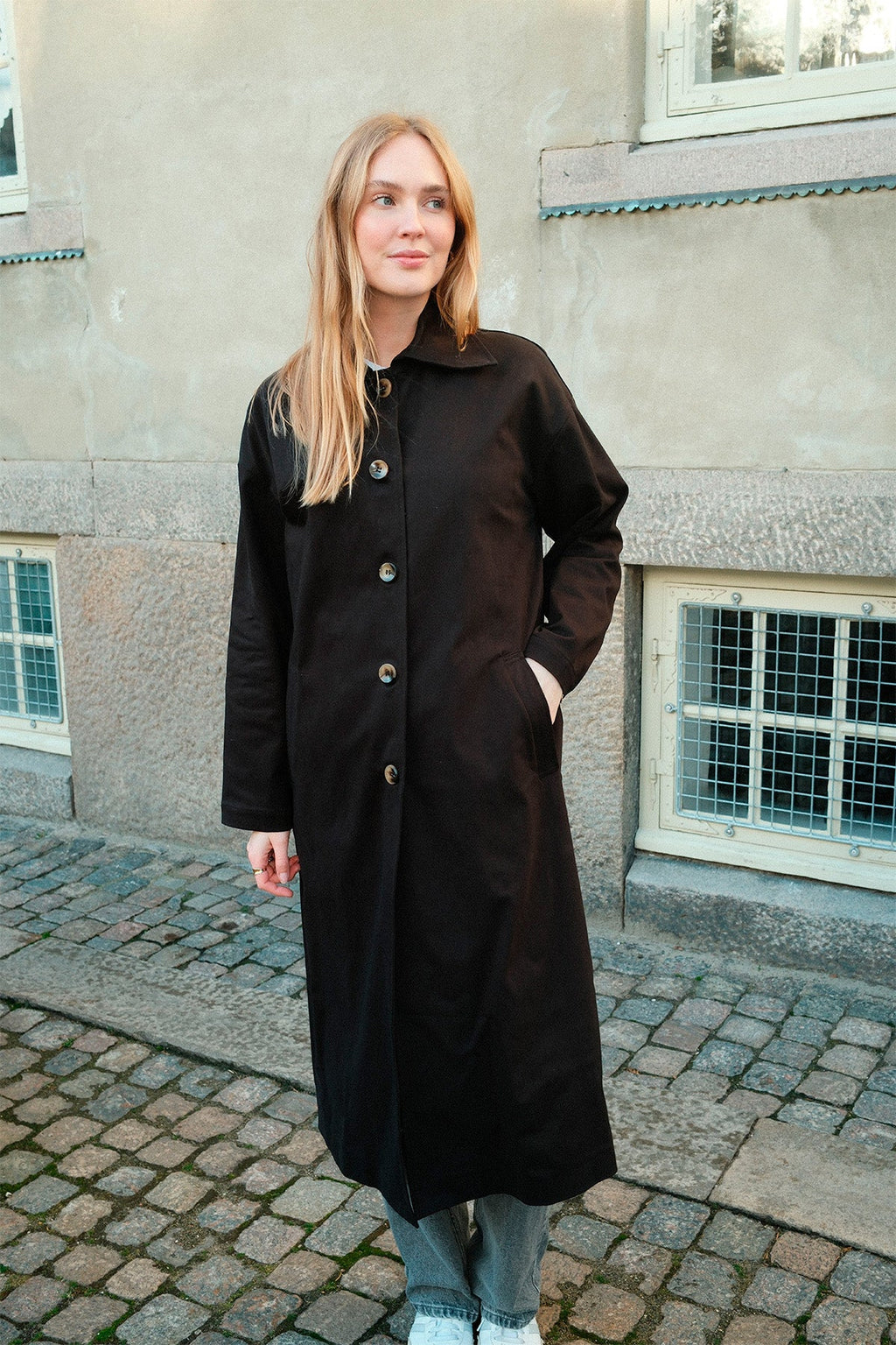 Carla Trenchcoat - Svart