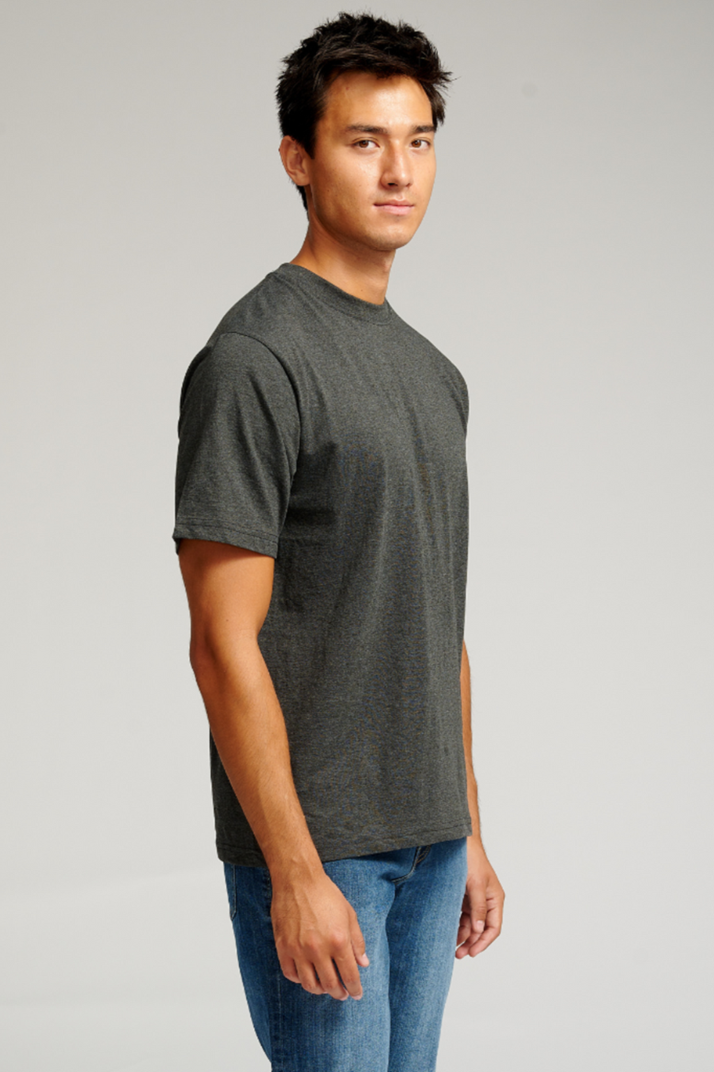 Oversized T-shirt - Mørk Grå