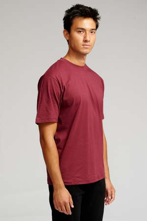 Oversized T-shirt - Bordeaux