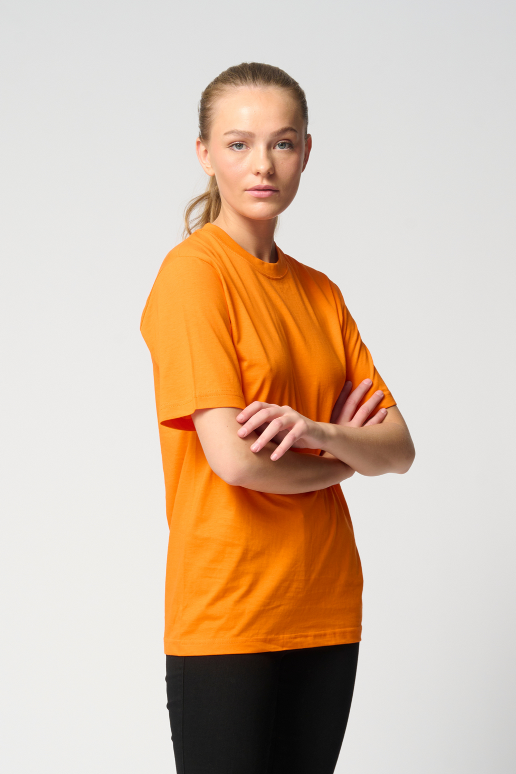 Oversized t-shirt - Oransje