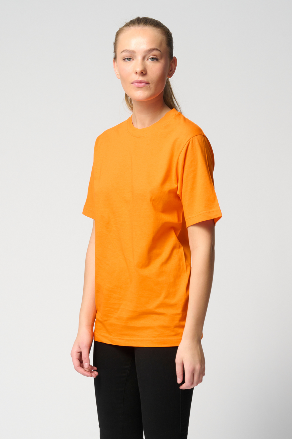 Oversized t-shirt - Oransje