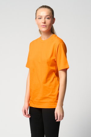 Oversized t-shirt - Oransje