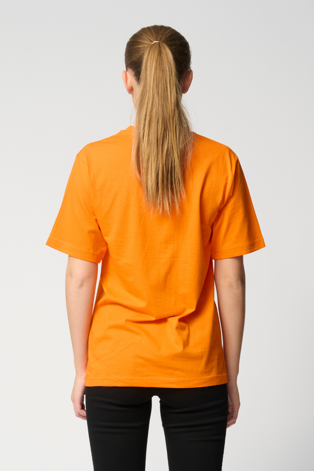 Oversized t-shirt - Oransje