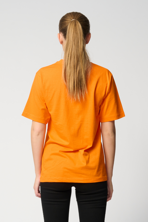 Oversized t-shirt - Oransje