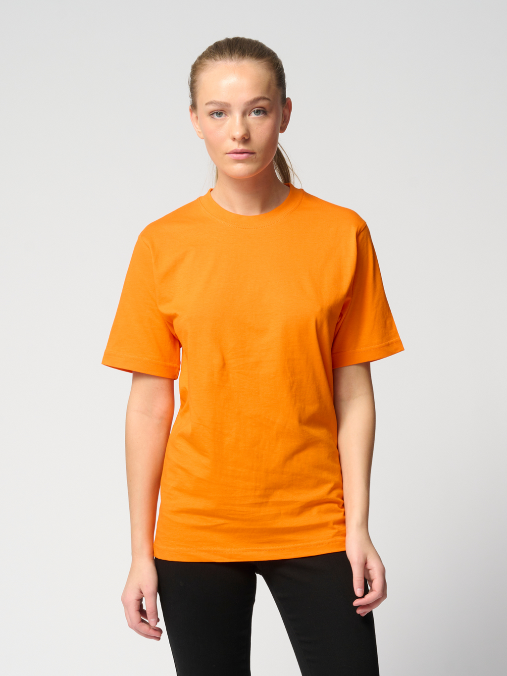 Oversized t-shirt - Oransje