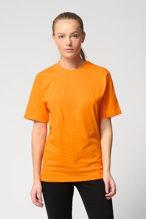 Oversized t-shirt - Oransje