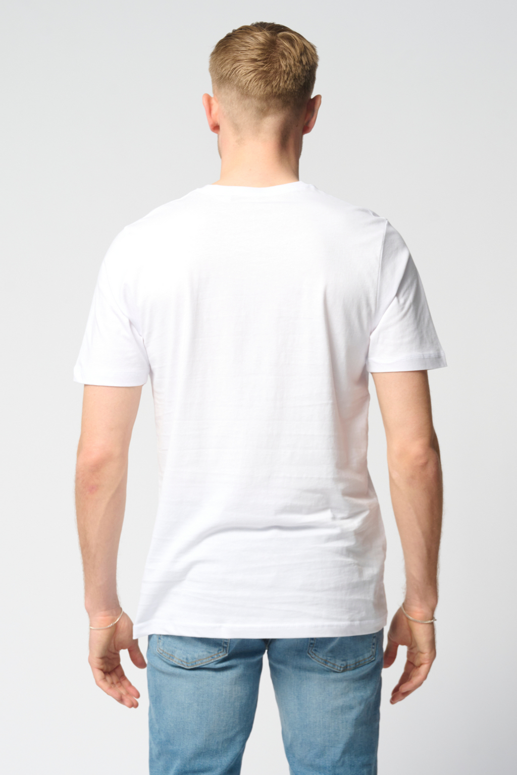 Basic T-shirt - Hvit