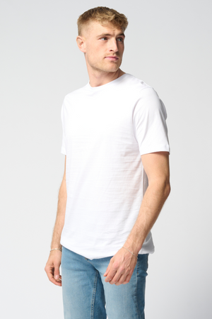 Basic T-shirt - Hvit
