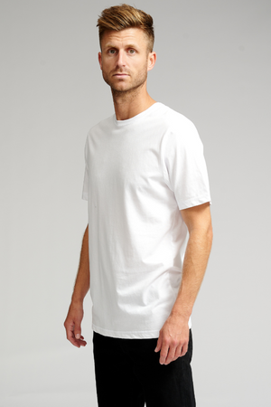 Basic T-shirt - Hvit