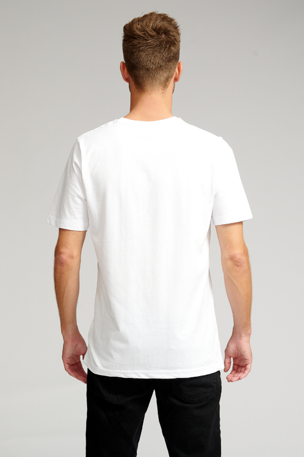 Basic T-shirt - Hvit