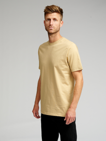 Økologisk Basic T-shirt - Beige