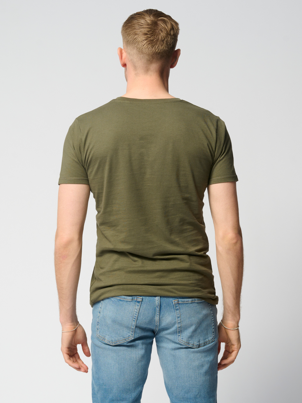 Muscle T-shirt - Army Grønn