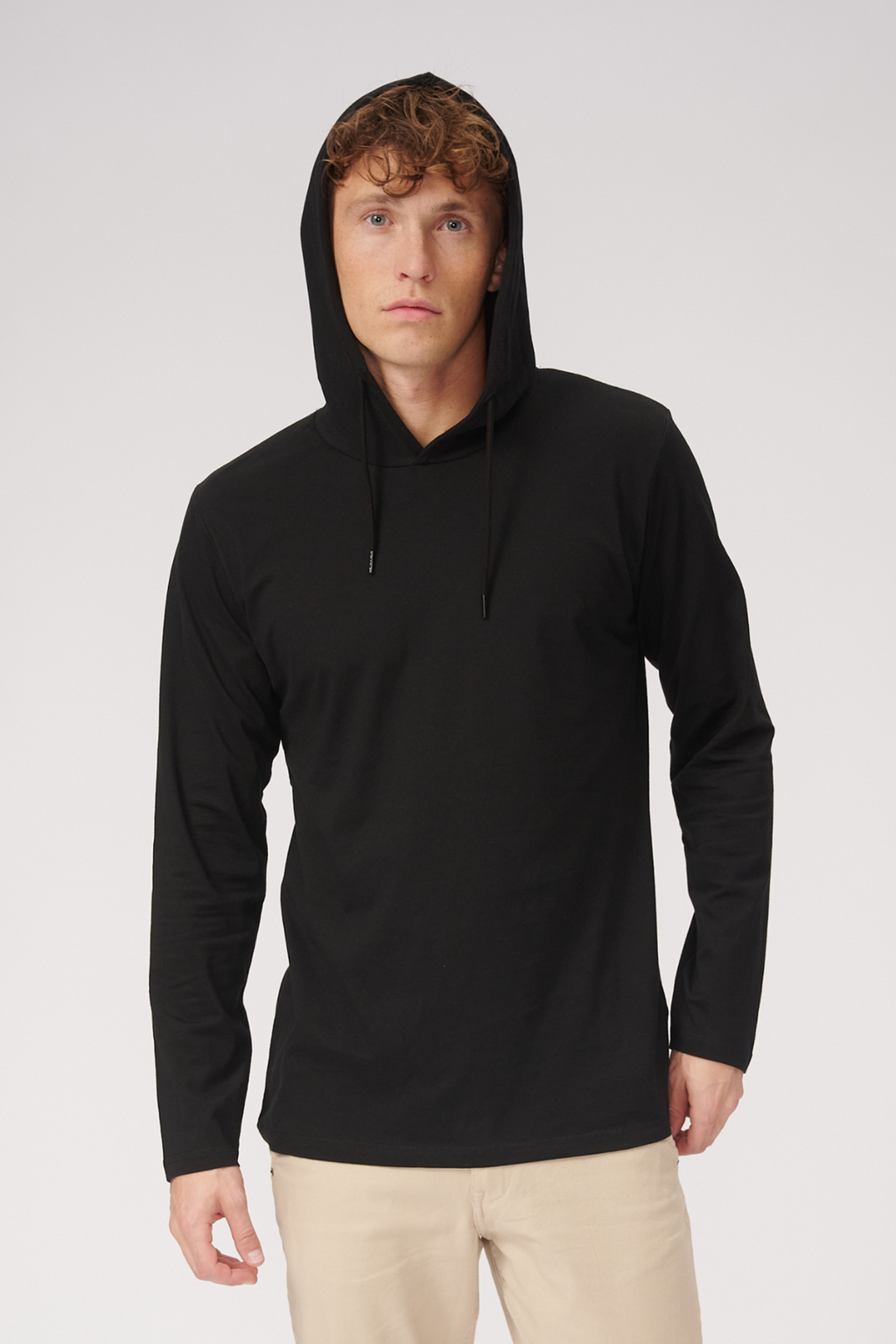 Light hoodie - Svart