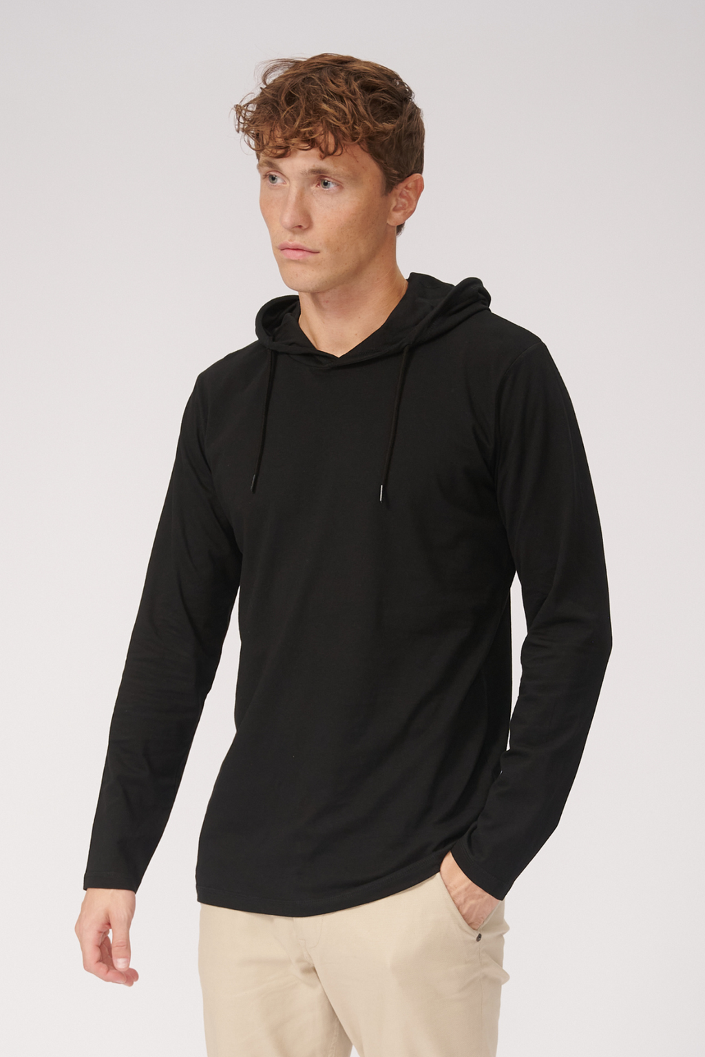 Light hoodie - Svart