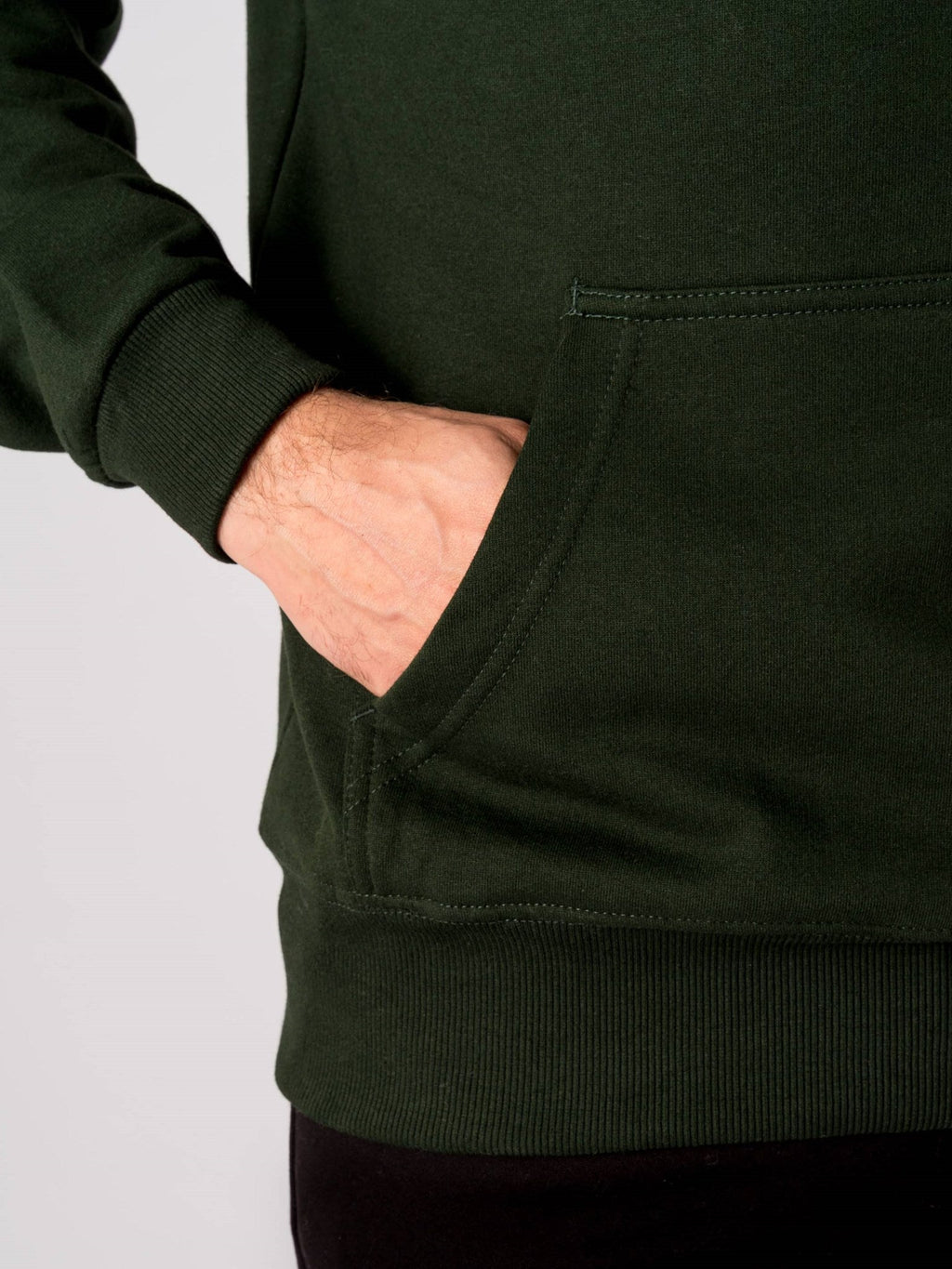 Basic Hoodie - Bottle Green
