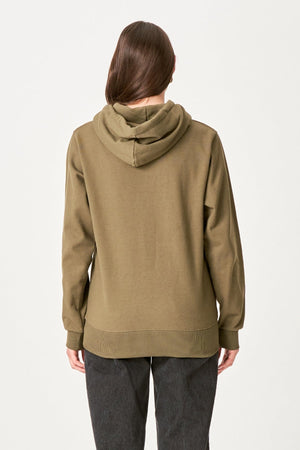 Oversized Hoodie - Oliven