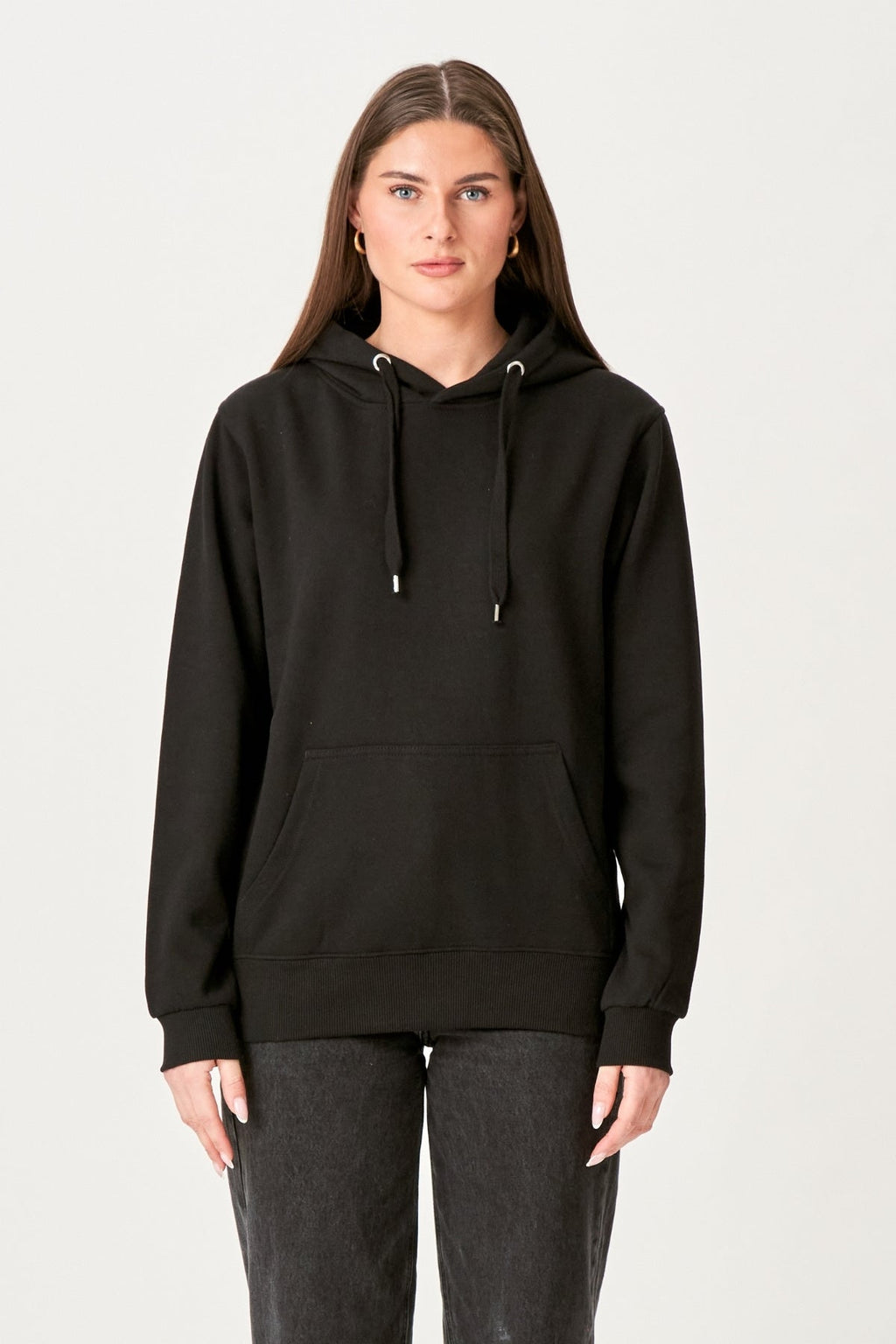 Oversized Hoodie - Svart