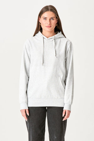 Oversized Hoodie - Askegrå