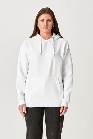 Oversized Hoodie - Hvit